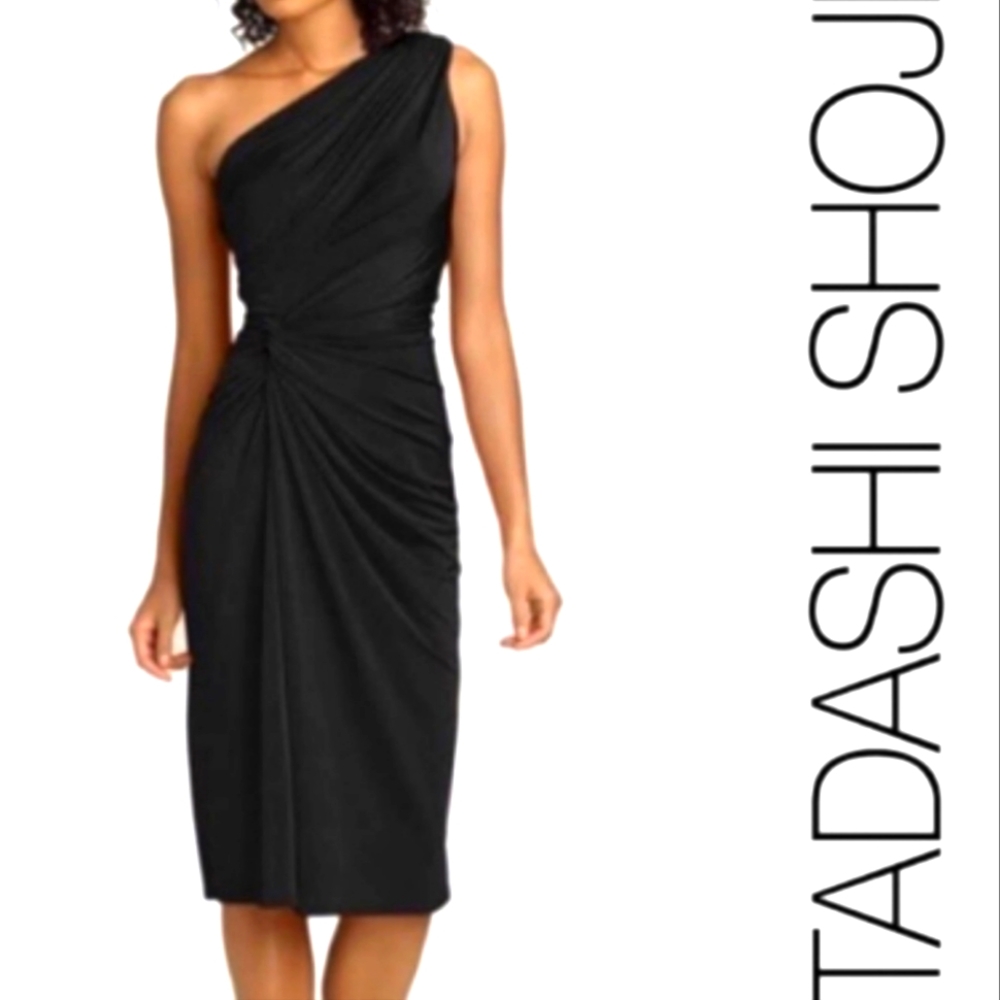 Like new Tadashi Shouji black cocktail dress in XSP